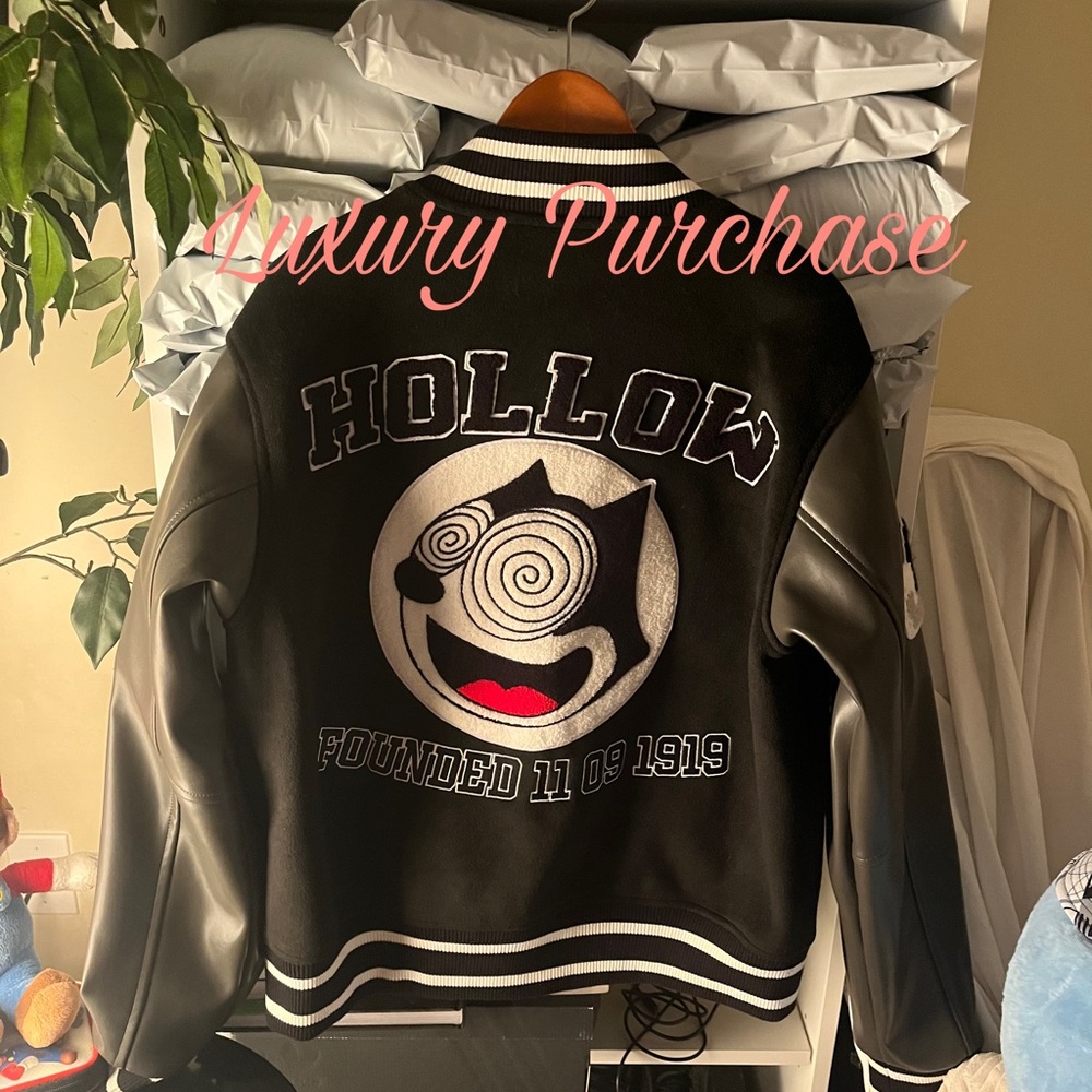 Hollow 1 of 1 | exclusive varsity jacket Felix the cat car unique! 1 day 📦✈️